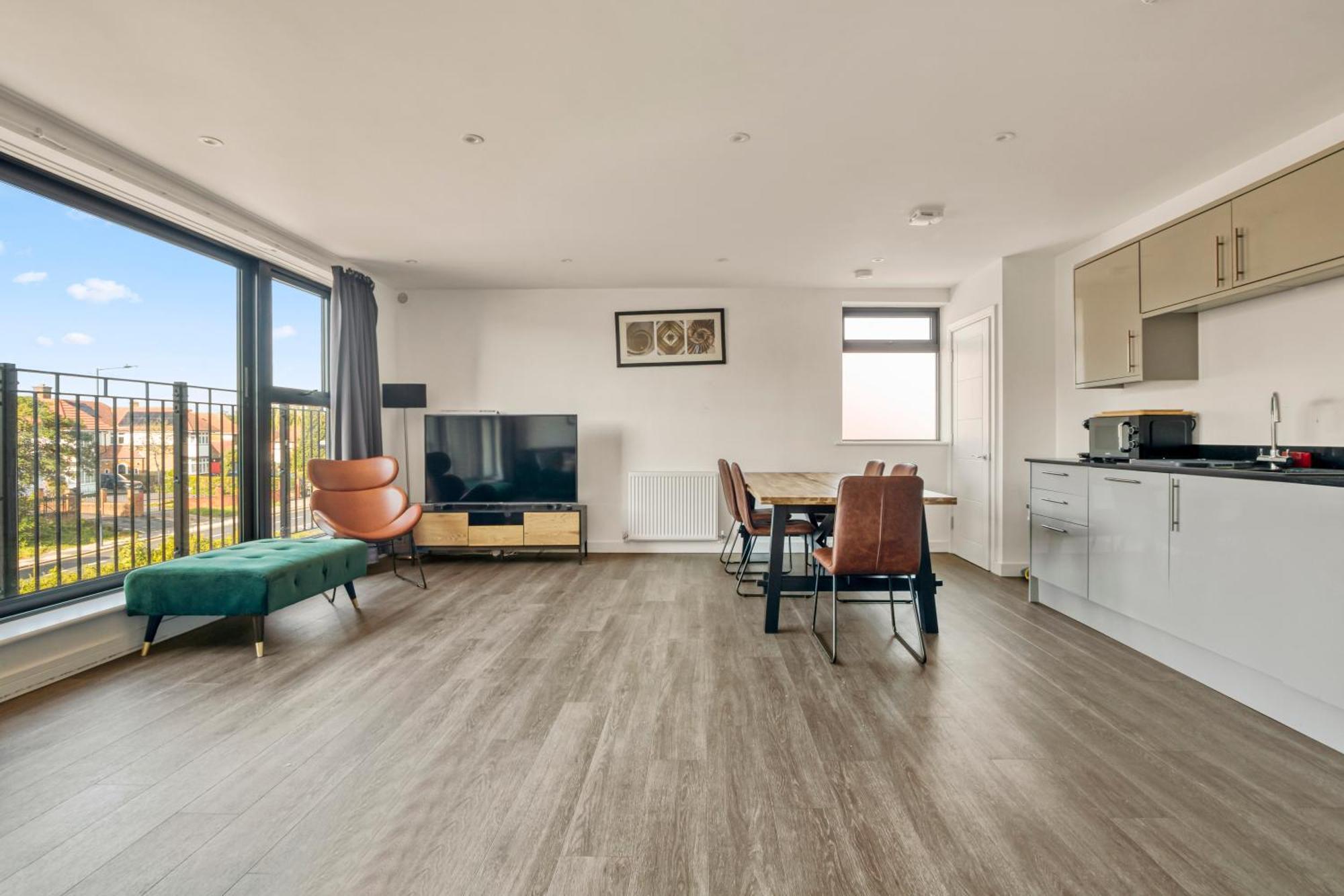 Modern Penthouse In Wembley Daire Londra Dış mekan fotoğraf